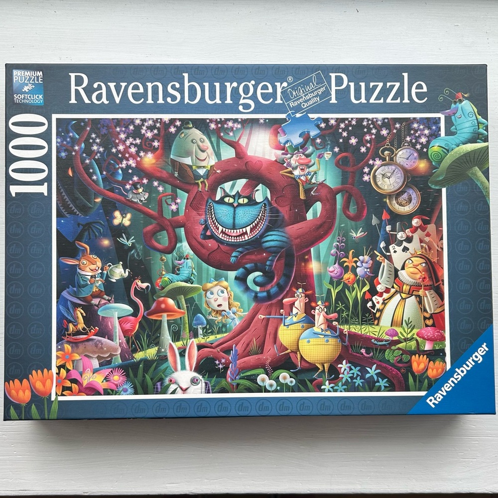 Ravensburger Dean Macadam Most Everyone is Mad Alice in Wonderland puzzle